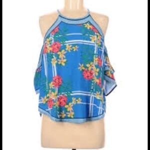 Flying Tomato Anthro Cold Shoulder Knit Top Sz Sm